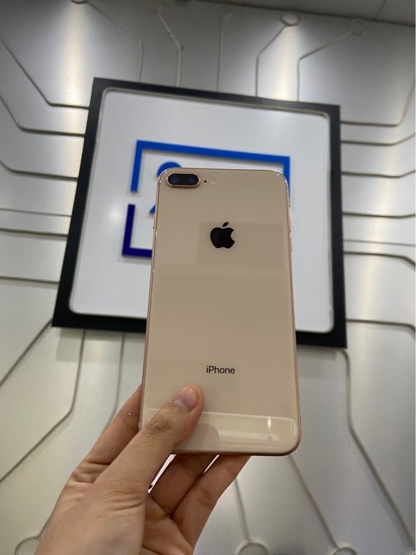 Điện thoại iPhone 8 Plus - LL/A - 64GB - Màu vàng - Pin 100% đã thay linh kiện - Ngoại hình: 98% - By pass - Body - Không bảo hành