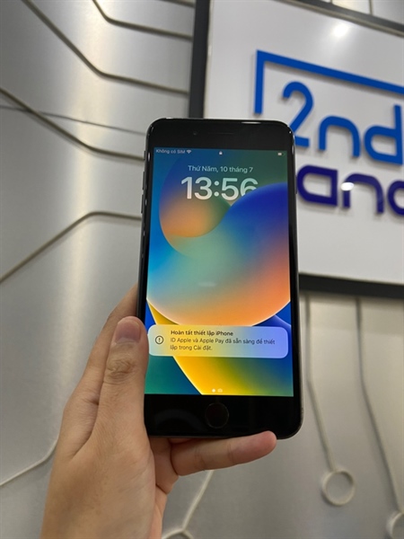 Điện thoại iPhone 8 Plus - VC/A - 64GB - Pin 94% đã thay - Màu đen - Ngoại hình: 97% - Màn ám hồng nặng, ép kính - Body 3
