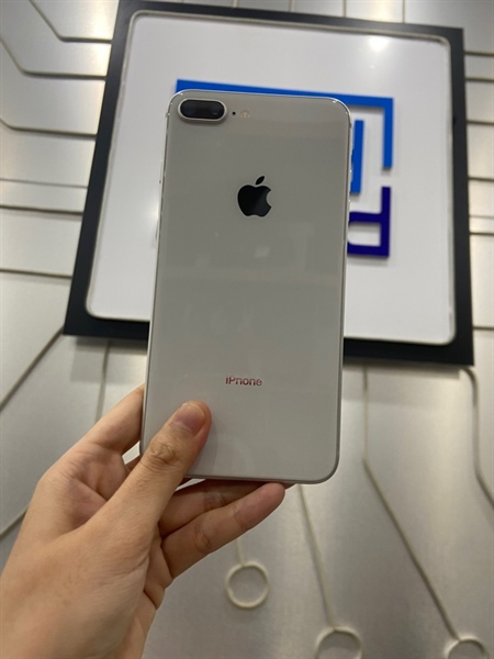 Điện thoại iPhone 8 Plus - VN/A - 128GB - Pin 100% đã thay - Màu trắng - Ngoại hình: 98% - Màn ám viền vàng vừa - Body