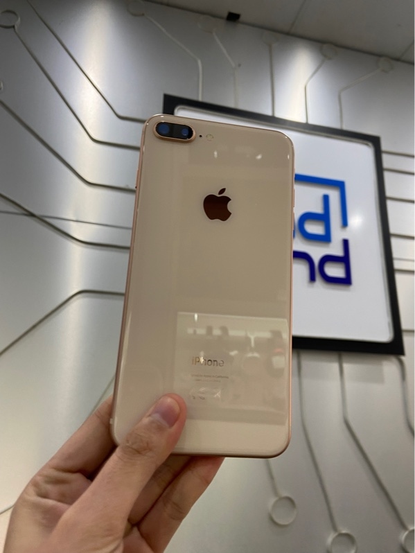 Điện thoại iPhone 8 Plus - ZD/A - 64GB - Pin 100% thay new - Màu vàng gold - Ngoại hình: 98% - Màn 1 đốm phản quang, viền ám xanh nhẹ - Body