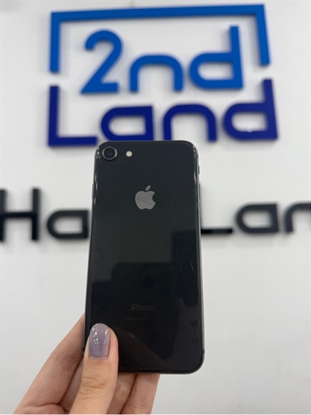 Điện thoại iPhone 8 - RM/A - IOS 16.7 - 64GB - Màu đen - Pin linh kiện 98% - Ngoại hình 97% - Màn linh kiện , màn hở sáng viền , bể kính lưng , viền trầy cấn - Kèm sạc