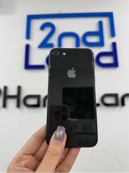 Điện thoại iPhone 8 - X/A - IOS 16.7.11 - 64GB - Màu đen - Pin thay 100% - Ngoại hình 97% - lưng trầy , kính trầy , viền trầy , cấn 1 góc - Kèm sạc