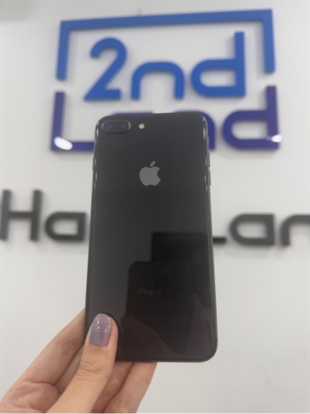 Điện thoại iPhone 8plus - LL/A - IOS 16.1 - 64GB - Màu đen - Pin thay 100% - Ngoại hình 97% - Màn ép kính , lưng xước , cấn 4 góc - Kèm sạc