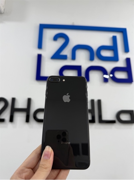 Điện thoại iPhone 8plus - LL/A - IOS 16.6 - 64GB - Màu đen - Pin 100% - Ngoại hình 97% - màn sọc - kèm sạc