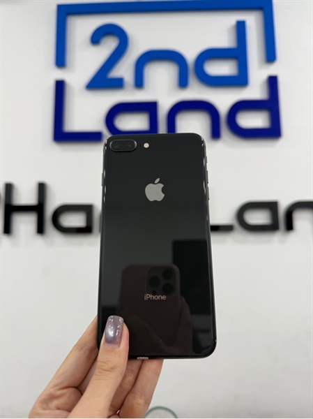Điện thoại iPhone 8plus - LL/A - IOS 16.7.11 - 256GB - Màu đen - Pin 100% - Ngoại hình 97% - Màn lỗi , ám vàng nặng , viền ám xanh , màn ép kính , viền trầy , tróc sơn - Kèm sạc