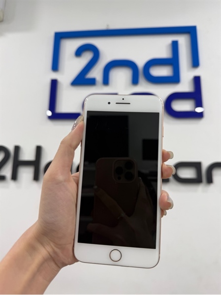 Điện thoại iPhone 8plus - LL/A - IOS 16.7.12 - 256GB - Màu hồng - Pin 100% - Ngoại hình 97% - Màn trầy -Body 2