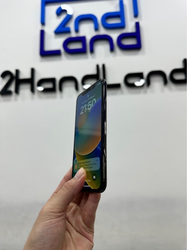 Điện thoại iPhone X - J/A - 256GB - 16.7.16 - Pin 100% thay new - Màu đen - Ngoại hình 97% - Màn ám ép kính - Body