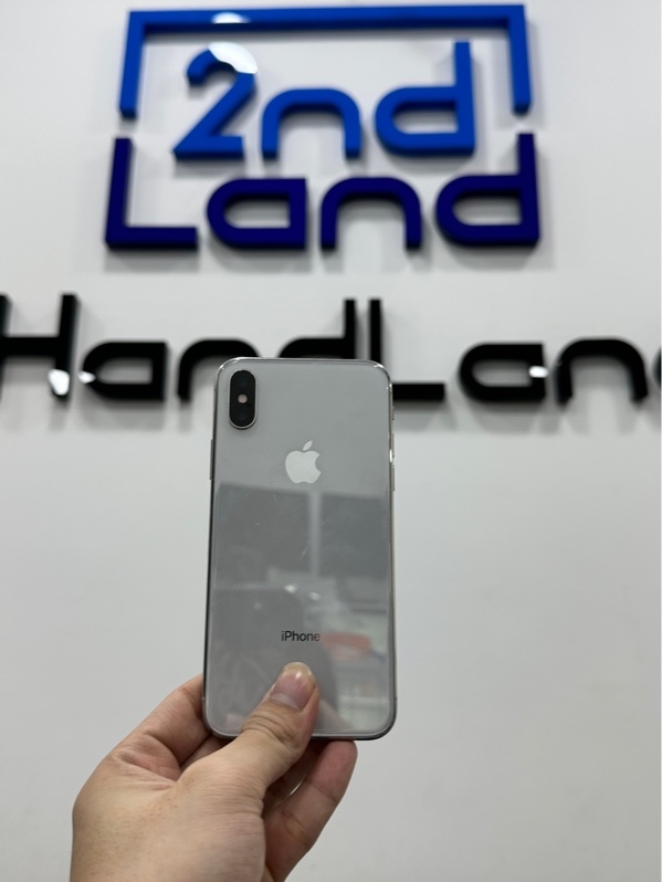 Điên thoại iPhone X - LL/A - 256GB - IOS 16.7.16 - Pin 100% đã thay - Màu trắng - Ngoại hình 97% - Body