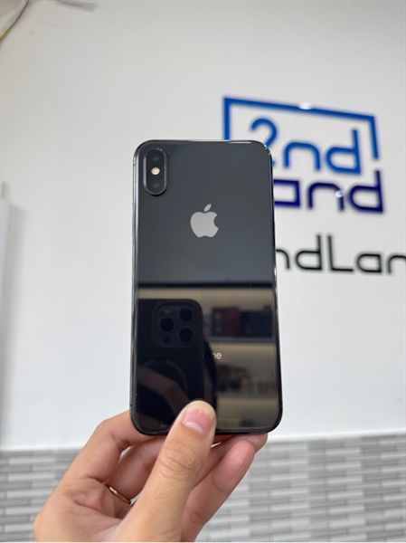 Điện thoại iPhone X - LL/A - 64GB - Màu đen - Pin 100% đã thay - Ngoại hình 97.5% - nút nguồn lún nhẹ - Body