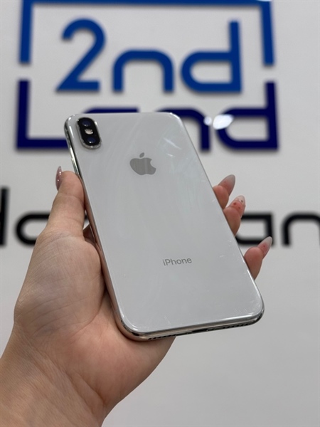 Điện thoại iPhone X - LL/A - 64GB - Màu trắng - Pin thay 93% - Ngoại hình 97% - Body