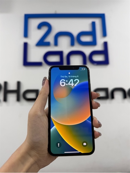 Điện thoại iPhone X - LL/A - IOS 16.7.11 - 256GB - Màu đen - Pin thay 100% - Ngoại hình 98% - Màn ép kính , viền trầy - Kèm sạc 2