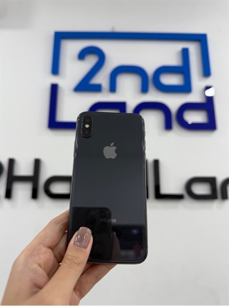 Điện thoại iPhone X - LL/A - IOS 16.7.7 - 64GB - Màu đen - Pin thay 100% - Ngoại hình 97% - Tróc sơn viền , lưng trầy , màn hở sáng nhẹ - Kèm sạc