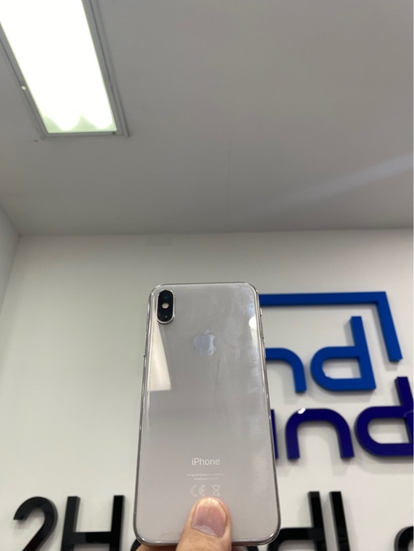 Điện thoại iPhone X - PM/A - 64GB - Pin: 94% đã thay - Màu trắng - Ngoại hình: 97% - Xước cấn sườn, màn đánh kính - Body