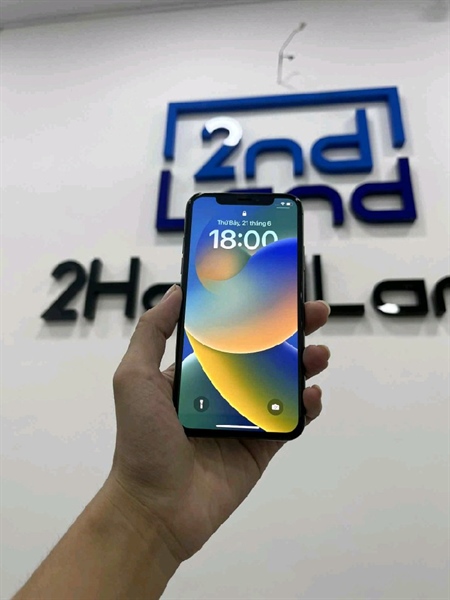 Điện thoại iPhone X - ZP/A - 256GB - IOS 16.7 - Pin 100% - Màu đen - Ngoại hình 97% - Viền ám - Body 2