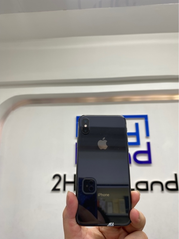 Điện thoại iPhone X - ZP/A - IOS 16.7.16 - 64gb - Màu xám - Pin thay 100% - Ngoại hình 97.5% - Màn thay lCD, phản quang, lưu ảnh nhẹ - Body