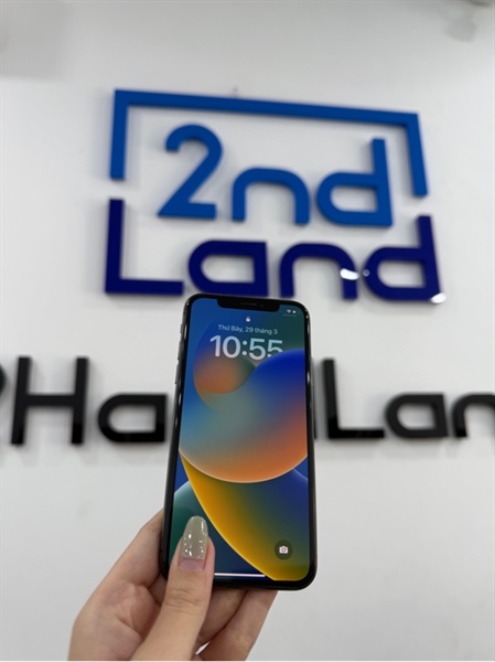 Điện thoại iPhone X - ZP/A - IOS 16.8.10 - 256GB - Màu đen - Pin thay 100% - Ngoại hình 98% - Màn ám hồng nhẹ - Kèm sạc 2