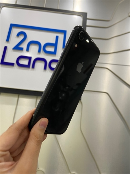 Điện thoại iPhone XR - 2J/A - 64GB - Pin 100% thay new - Màu đen - Ngoại hình: 97% - Ám viền vàng vừa, cam X1 3 đốm , màn qua xử lý - Body 2