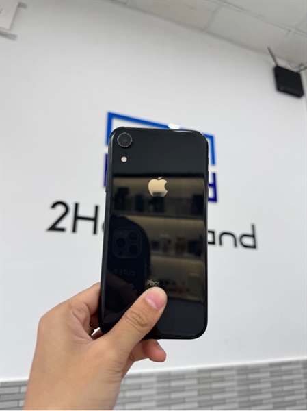 Điện thoại iPhone XR - J/A - 64GB - Màu đen - Pin 88% - Ngoại hình 97% - Trầy sường, trầy viền cam, màn xước, ám nhẹ phản quang - Body 0