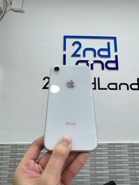 Điện thoại iPhone XR - KH/A - 128GB - Màu trắng - Pin 100% đã thay - Ngoại hình: 96% - Body