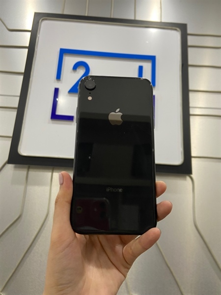 Điện thoại iPhone XR - LL/A - 64GB - Pin 76% - Màu đen - Ngoại hình: 96% - Mất faceid, viền ám xanh, bể kính sau, cấn sườn 4 góc, cam trước mất phấn, xước dăm nhiều - Body