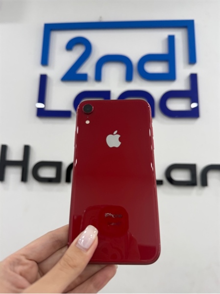 Điện thoại iPhone XR - Máy mã N - LL/A - IOS 18.7.1 - 64GB - Màu đỏ - Pin thay 100% - Ngoại hình 98% - Màn trong ám vàng , màn trầy , thay cam sau , viền ám xanh - Body