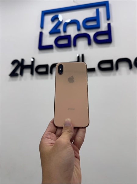 Điện thoại iPhone XS - LL/A - 64GB - IOS 17.4.1 - Pin 100% thay new - Máy lock - Màu vàng - Ngoại hình 98% - Body