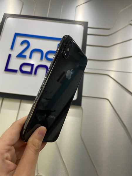 Điện thoại iPhone XS - LL/A - 64GB - Pin 100% đã thay - Màu đen - Ngoại hình: 96% - Màn linh kiện LCD, trầy, lưng trầy, sườn + kính cam sau trầy, cam sau 1 đốm 1X, cam trước bụi trong, màn ám hồng lưu ảnh - Body - không bảo hành 1