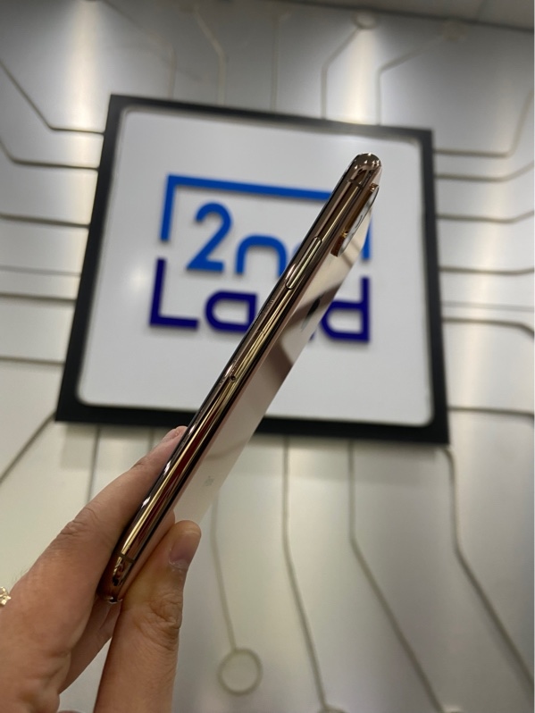 Điện thoại iPhone XS - LL/A - 64GB - Pin 100% đã thay - Màu gold - Ngoại hình: 97% - Màn đánh kính, đã thay lưng - Body