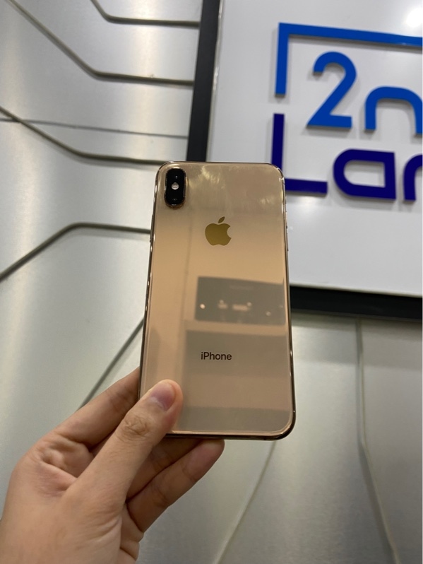 Điện thoại iPhone XS - LL/A - 64GB - Pin 100% đã thay - Màu vàng - Ngoại hình: 98% - Màn ám viền vàng nhẹ - Body