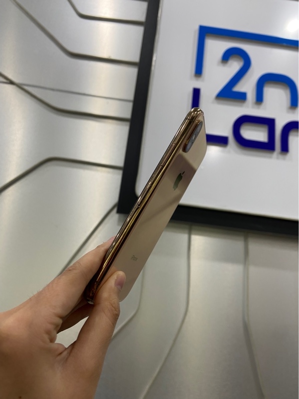 Điện thoại iPhone XS - LL/A - 64GB - Pin 100% đã thay - Màu vàng - Ngoại hình: 98% - Màn ám viền vàng nhẹ - Body