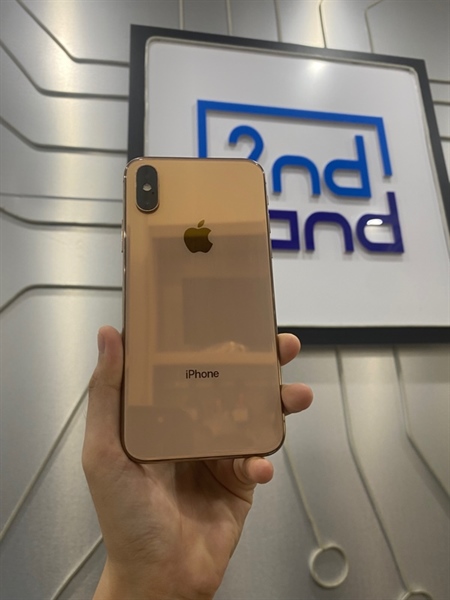 Điện thoại iPhone XS - LL/A - 64GB - Pin 100% - Màu gold - Ngoại hình: 98% - Body