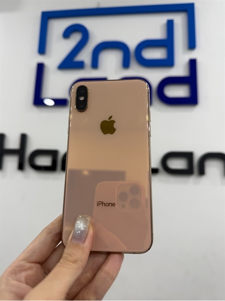 Điện thoại iPhone XS - LL/A - IOS 18.6.2 - 64GB - Màu vàng - Pin thay 100% có báo dòng - Ngoại hình 97% - Màn xước lông mèo , cam đốm , viền trầy - Body