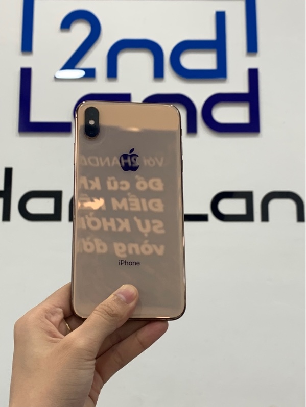 Điện thoại iPhone XS Max - LL/A - 256GB - Màu vàng - Pin linh kiện 100% - Ngoại hình: 98% - Màn lưu ảnh - Body
