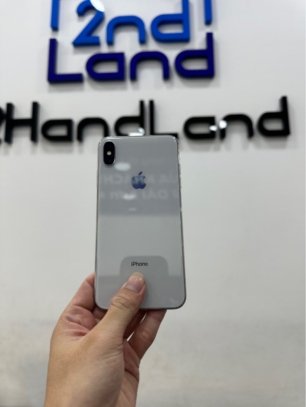 Điện thoại iPhone Xs Max - LL/A - 64GB - IOS 18.7 - Pin 100% thay new - Màu trắng - Ngoại hình 97% - Màn ám lưu ảnh mờ nhẹ - Body