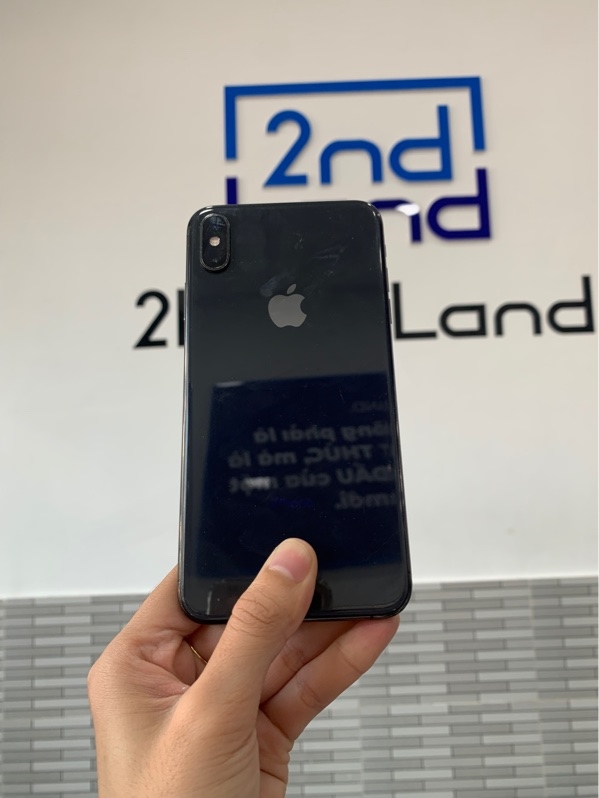Điện thoại iPhone XS Max - LL/A - 64GB - Màu xám - Pin 100% linh kiện chu kì sạc 328 lần - Ngoại hình: 96% - màn linh kiện lcd - Body