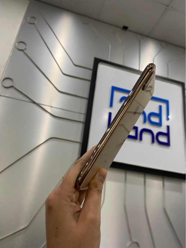 Điện thoại iPhone XS Max - LL/A - 64GB - Pin 100% - Màu gold - Ngoại hình: 97% - Màn ám hồng - Body