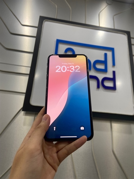 Điện thoại iPhone XS Max - LL/A - 64GB - Pin 100% thay new - Màu đen - Ngoại hình: 97% - Body 3