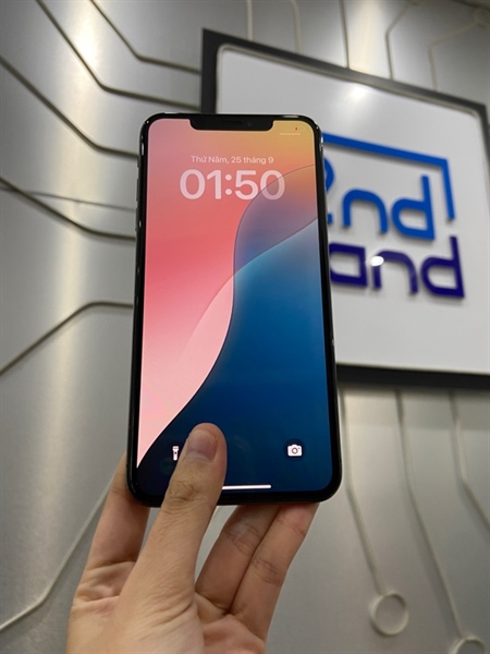 Điện thoại iPhone Xs Max - LL/A - 64GB - Pin 100% thay new - Màu đen - Ngoại hình 97% - Mặt kính xước 1 đường, loa rè nhẹ - Body 3