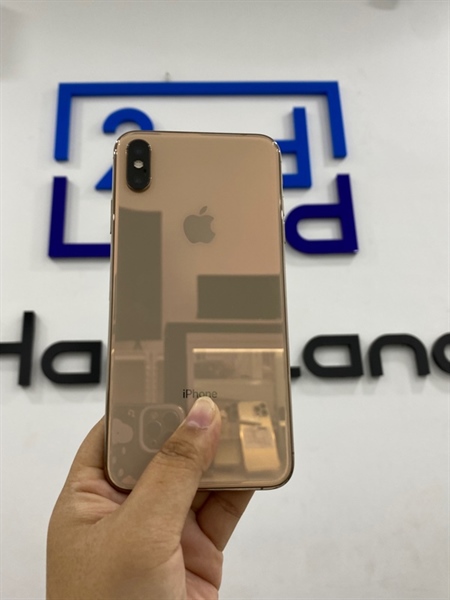 Điện thoại iPhone XS Max - LL/A - 64GB - Pin 85% - Màu vàng gold - Ngoại hình: 98% - Màn xước - Body