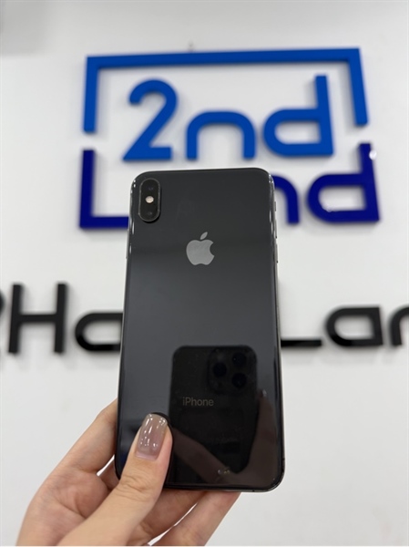 Điện thoại iPhone XS max - LL/A - IOS 17.4.1 - 64GB - Màu đen - Pin thay 100% - Ngoại hình 97% - Kèm sạc