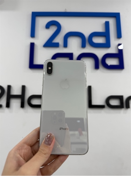 Điện thoại iPhone XS max - LL/A - IOS 17.6.1 - 256GB - Màu trắng - Pin thay 100% - Ngoại hình 97% - Viền xước , viền cam trầy , viền ám hồng nhẹ , màn ép kính