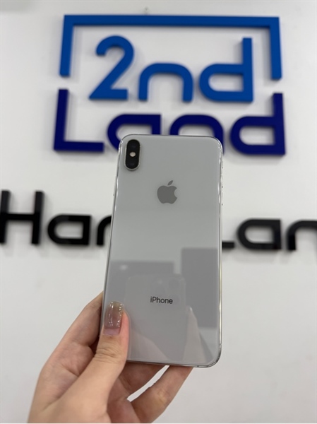 Điện thoại iPhone XS max - LL/A - IOS 18.4.1 - 64GB - Màu trắng - Pin 92% - Ngoại hình 97% - Trầy viền nhẹ , màn ám hồng nhẹ , màn ép kính - Kèm sạc
