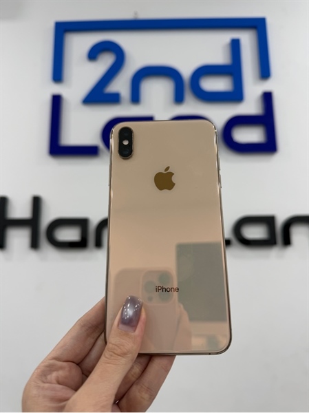 Điện thoại iPhone XS Max - LL/A - IOS 18.5 - 256GB - Màu vàng - Pin thay 100% - Ngoại hình 98% - kính trầy , cấn 1 góc - Kèm sạc