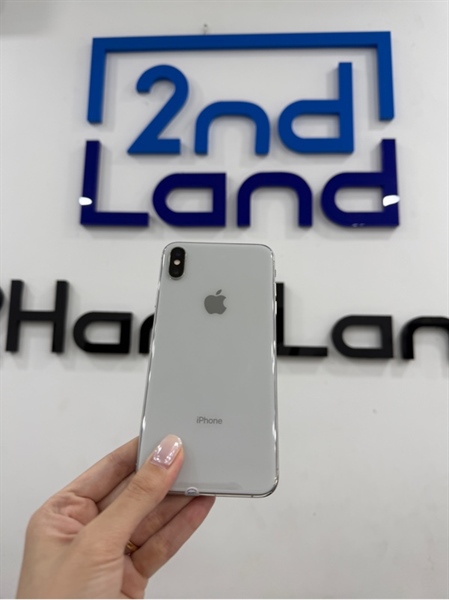 Điện thoại iPhone Xs max - LL/A - ios 18.7.4 - 64Gb - Màu trắng - Pin 84% - Ngoại hình 97% - Màn ép kính - kèm sạc linh kiện