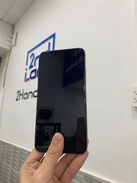 Điện thoại iPhone Xs Max - VN/A - 64GB - Màu vàng - Pin 100% linh kiện - Ngoại hình: 96% - Lưng linh kiện, thay cam trước, cam sau xướt + đốm - Body 4