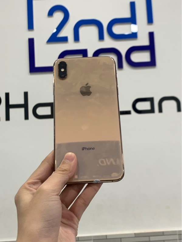 Điện thoại iPhone XS Max - VN/A - 64GB - Pin 100% chu kì sạc 17 - Màu gold - Ngoại hình: 97% - Màn ám vàng nhẹ - Body
