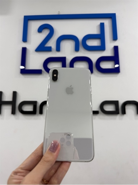 Điện thoại iPhone XS Max - X/A - IOS 18.7.2 - 64GB - Màu trắng - Pin linh kiện 87% - Ngoại hình 97% - Màn linh kiện hồng nhẹ , viền trầy - Body