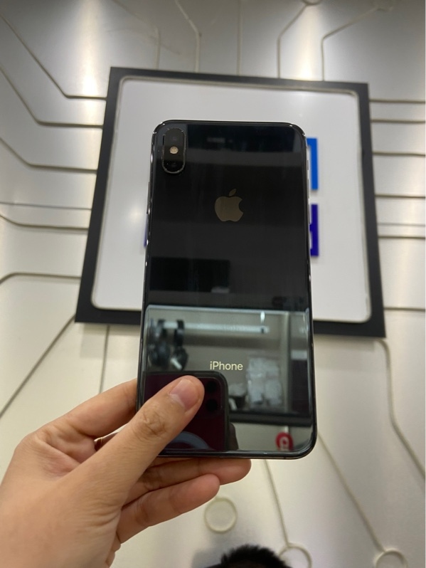 Điện thoại iPhone XS Max - ZA/A - 256GB - Pin 85% - Màu đen - Ngoại hình: 97% - Màn ám hồng, đã thay lưng - Body