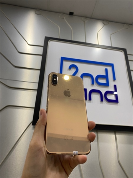 Điện thoại iPhone XS - S/A - 64GB - IOS 17.3.1 - Pin 100% - Màu gold - Ngoại hình 97% - Màn trầy 1