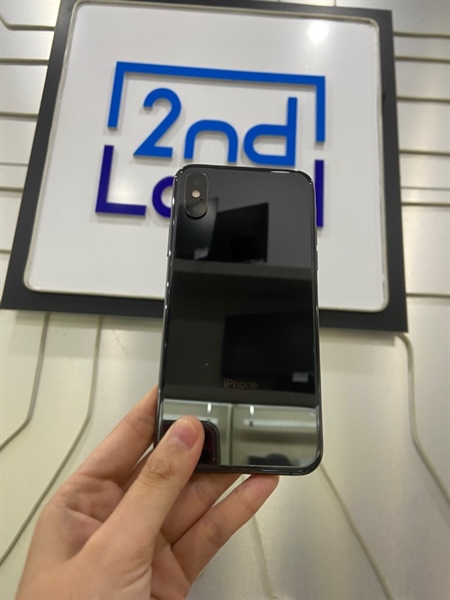 Điện thoại iPhone XS - ZP/A - 64GB - Pin 100% thay new - Màu đen - Ngoại hình: 97% - Màn xước đã đánh kính - Body